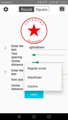 Custom Stamp android App screenshot 3